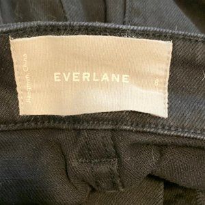 Everlane Wide Leg Crop Pant 8 Black